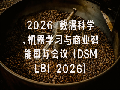2026 数据科学、机器学习与商业智能国际会议(DSMLBI 2026)