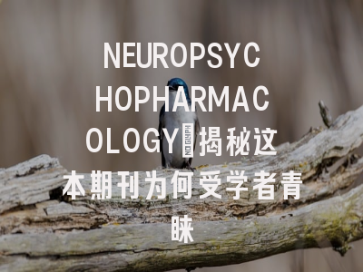 NEUROPSYCHOPHARMACOLOGY：揭秘这本期刊为何受学者青睐