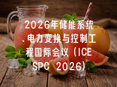 2026年储能系统、电力变换与控制工程国际会议(ICESPC 2026)