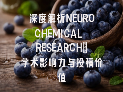 深度解析NEUROCHEMICAL RESEARCH：学术影响力与投稿价值