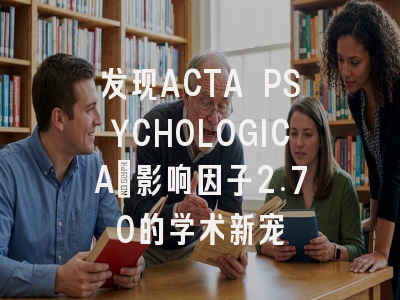 发现ACTA PSYCHOLOGICA：影响因子2.70的学术新宠