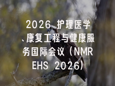 2026 护理医学、康复工程与健康服务国际会议（NMREHS 2026）