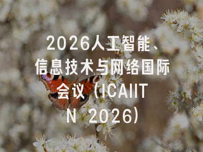 2026人工智能、信息技术与网络国际会议（ICAIITN 2026）
