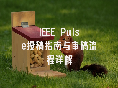 IEEE Pulse投稿指南与审稿流程详解
