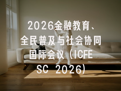 2026金融教育、全民普及与社会协同国际会议（ICFESC 2026）
