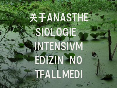 关于ANASTHESIOLOGIE INTENSIVMEDIZIN NOTFALLMEDIZI...