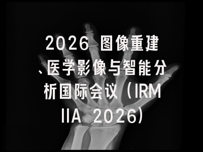 2026 图像重建、医学影像与智能分析国际会议(IRMIIA 2026)