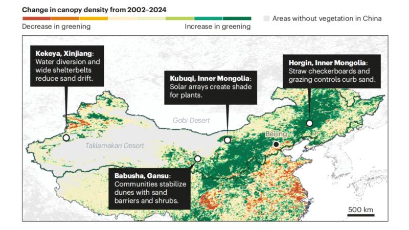 上海交大设计学院陈睿山教授团队“三北”工程研究，为全球荒漠化治理提供“中国方案”