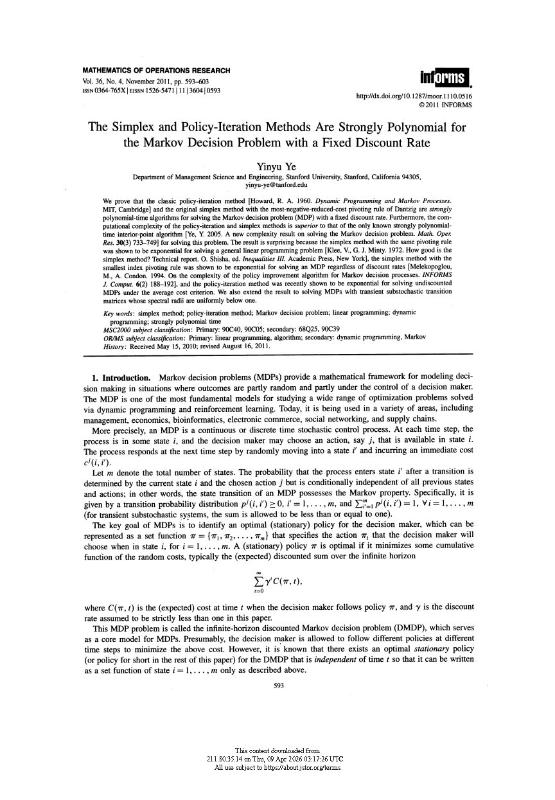 上海交大安泰讲席教授叶荫宇两篇力作入选顶刊MOR创刊50年50篇经典论文