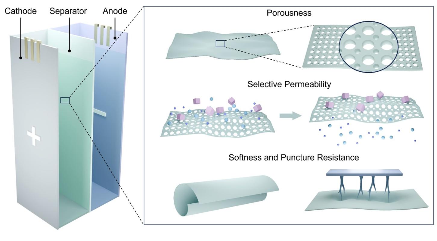 ​西安交大丁书江教授团队在《化学评论》(Chemical Reviews）发表先进复合隔膜领域前沿综述