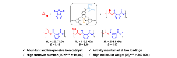 研究开发出新型双功能席夫碱铁催化剂