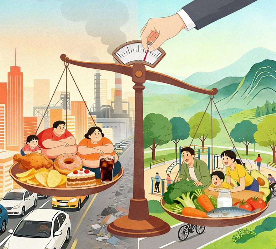 聚焦“体重管理年”：《柳叶刀》子刊发表我国多校学者合作完成的中国人群肥胖危险因素研究成果