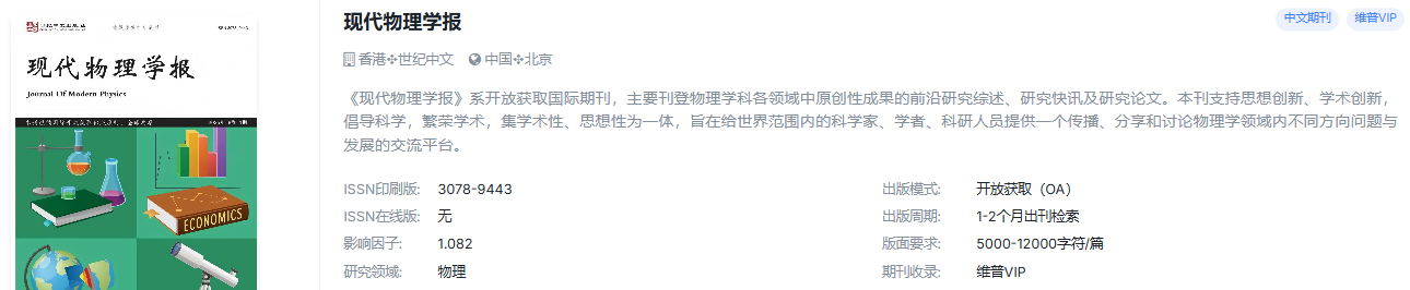 数理化国际期刊合集