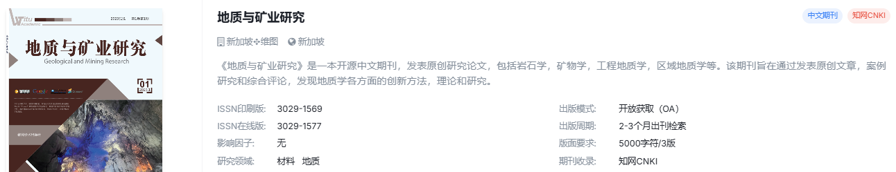 政、史、地国际期刊合集，超快审稿，稳定检索