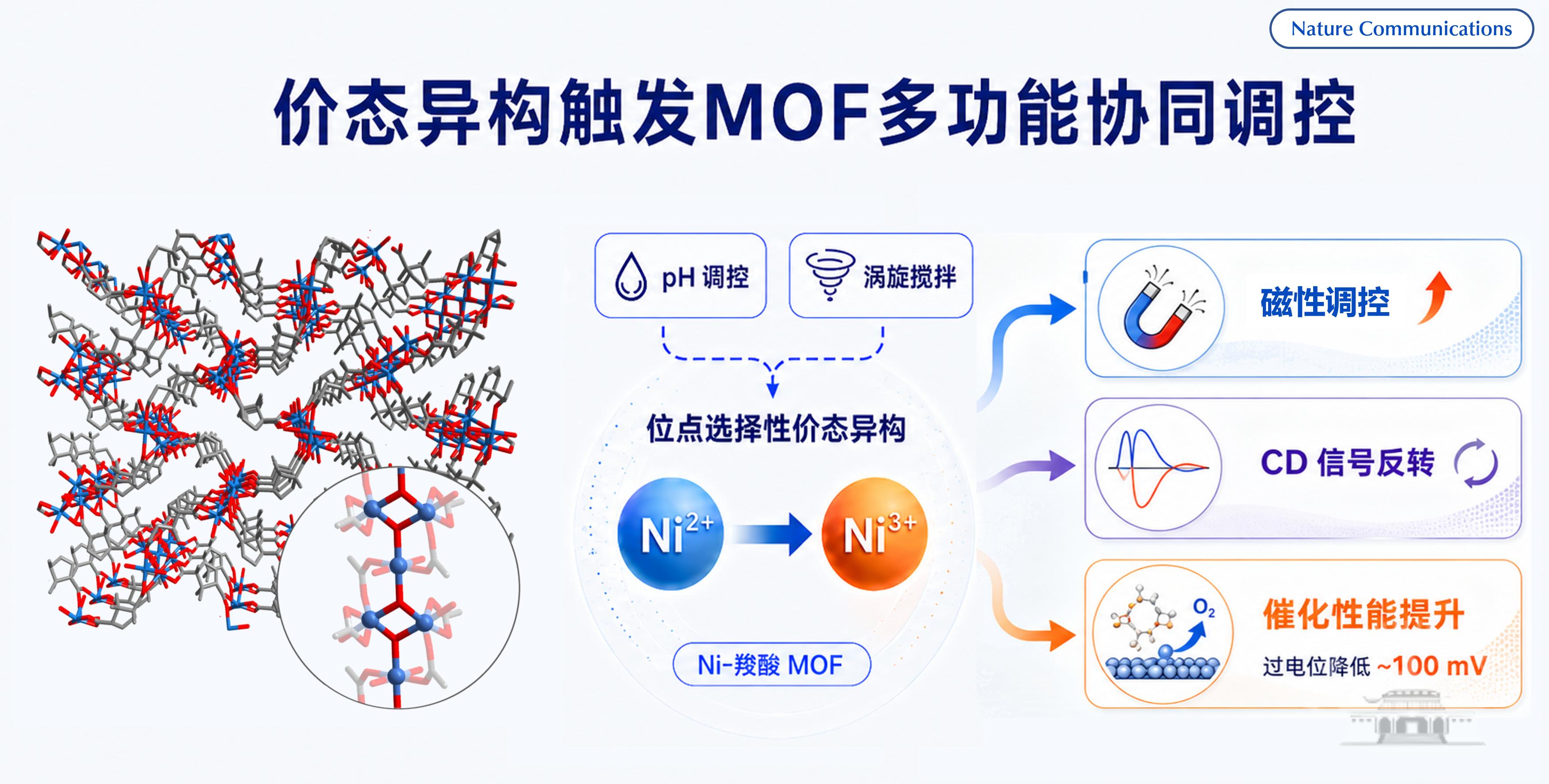 武汉大学张俊团队揭示金属有机框架多物性协同调控机制