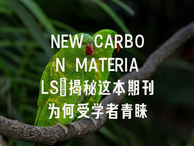 NEW CARBON MATERIALS：揭秘这本期刊为何受学者青睐