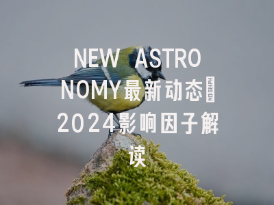 NEW ASTRONOMY最新动态：2024影响因子解读