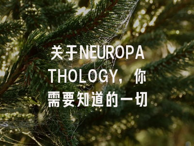 关于NEUROPATHOLOGY，你需要知道的一切