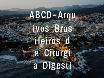 ABCD-Arquivos Brasileiros de Cirurgia Digestiva-Br
