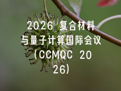 2026 复合材料与量子计算国际会议(CCMQC 2026)