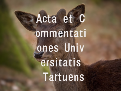 Acta et Commentationes Universitatis Tartuensis de