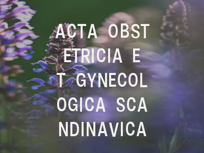 ACTA OBSTETRICIA ET GYNECOLOGICA SCANDINAVICA投稿指南: