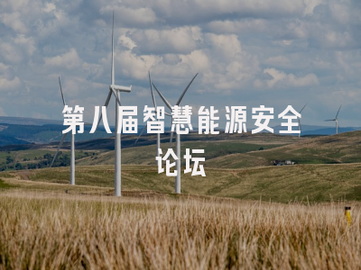 第八届智慧能源安全论坛