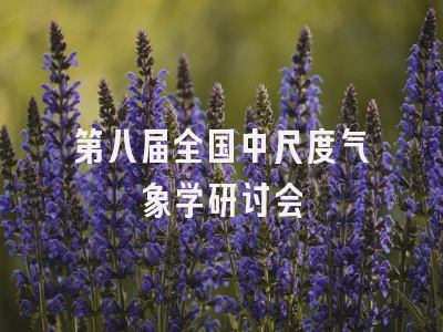 第八届全国中尺度气象学研讨会