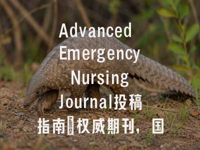 Advanced Emergency Nursing Journal投稿指南:权威期刊,国际化高