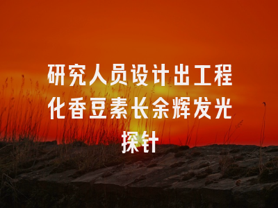 研究人员设计出工程化香豆素长余辉发光探针