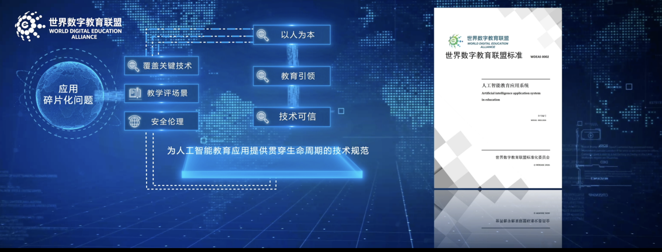清华大学清华大学深度参与的两项标准成果在2026世界数字教育大会上发布