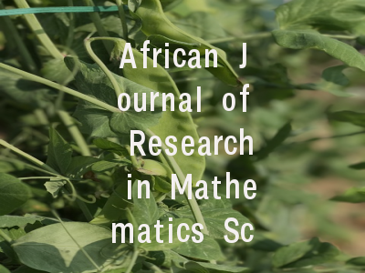 African Journal of Research in Mathematics Science