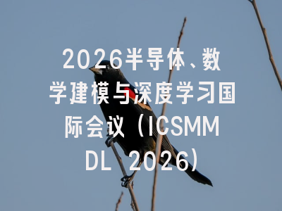 2026半导体、数学建模与深度学习国际会议(ICSMMDL 2026)