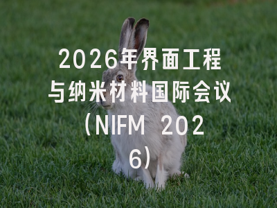 2026年界面工程与纳米材料国际会议(NIFM 2026)