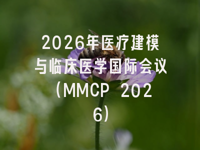 2026年医疗建模与临床医学国际会议(MMCP 2026)