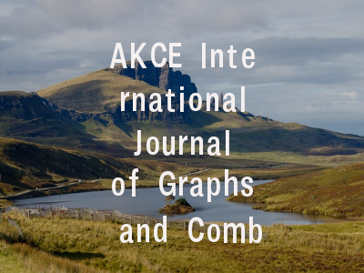 AKCE International Journal of Graphs and Combinato