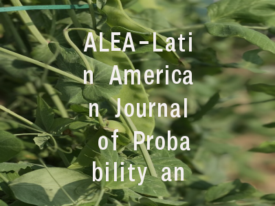 ALEA-Latin American Journal of Probability and Mat