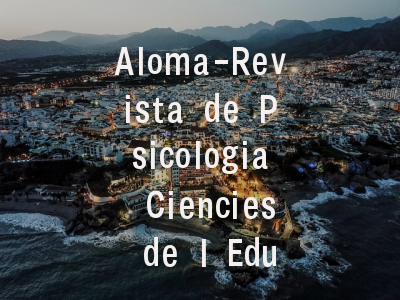 Aloma-Revista de Psicologia Ciencies de l Educacio