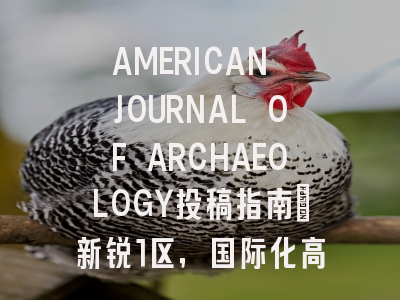 AMERICAN JOURNAL OF ARCHAEOLOGY投稿指南:新锐1区,国际化高