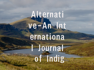 Alternative-An International Journal of Indigenous