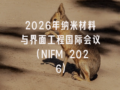 2026年纳米材料与界面工程国际会议(NIFM 2026)