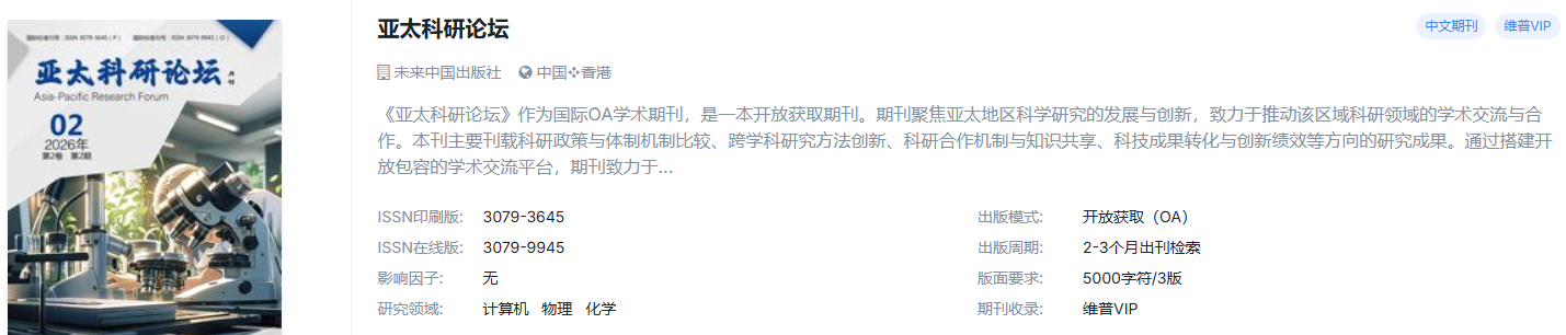 计算机方向可以投的国际期刊，检索稳定