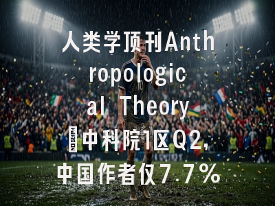 人类学顶刊Anthropological Theory：中科院1区Q2，中国作者仅7.7%速投