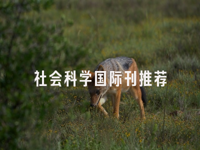 社会科学国际刊推荐