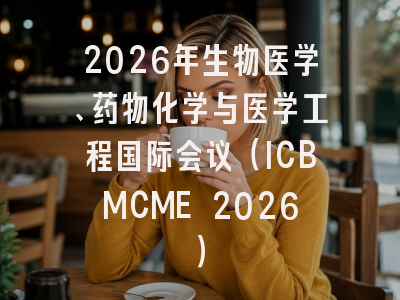 2026年生物医学、药物化学与医学工程国际会议（ICBMCME 2026）