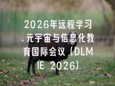 2026年远程学习、元宇宙与信息化教育国际会议(DLMIE 2026)