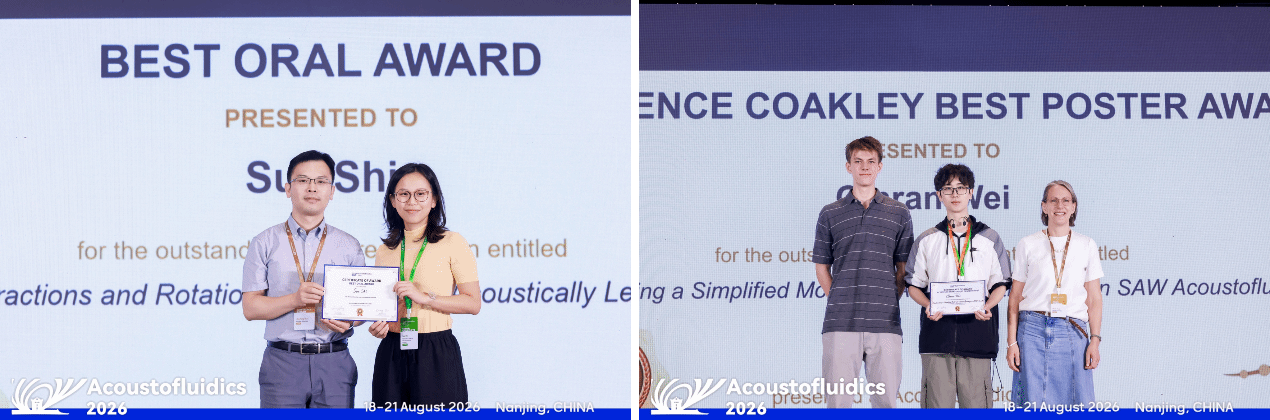 南京大学国际声流控会议Acoustofluidics 2026在南京召开