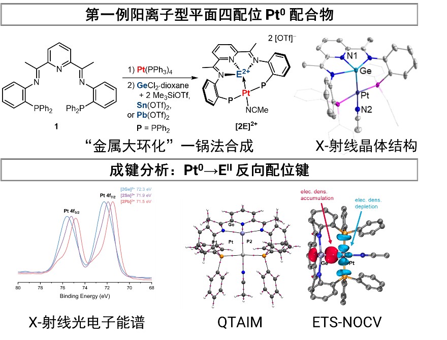 清华大学化学系张韶光研究组揭示了锗锡铅二价双阳离子的路易斯酸性与金属催化应用