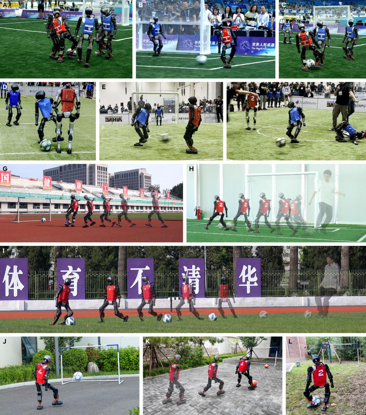 清华大学自动化系赵明国团队提出人形机器人反应式踢球技能学习新框架