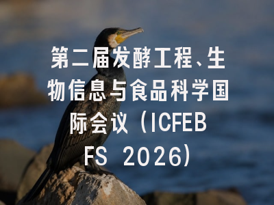 第二届发酵工程、生物信息与食品科学国际会议(ICFEBFS 2026)